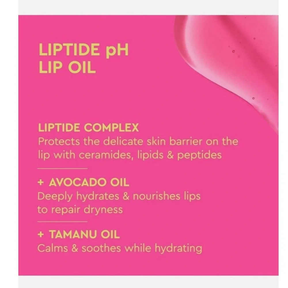 Byoma Galactic Liptide Duo Lip Care‎ Set 5ml Pink New pH Lip Oil & Lip Mask